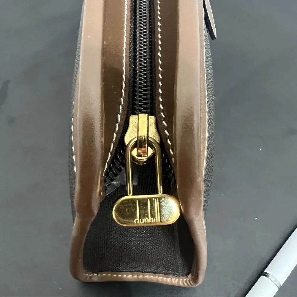 Dunhill Brown Clutch bag